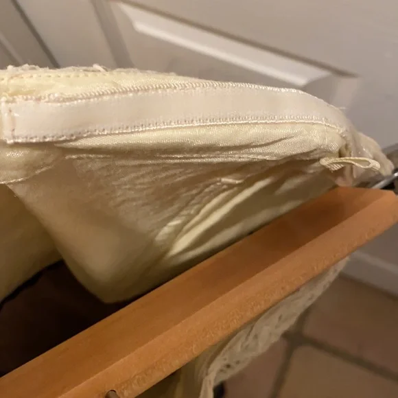 Anthropologie Meadow Rue Battenberg & Organdy mini dress in black white 6 - Picture 11 of 16